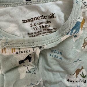 Magnetic me pajama 3-6 mo